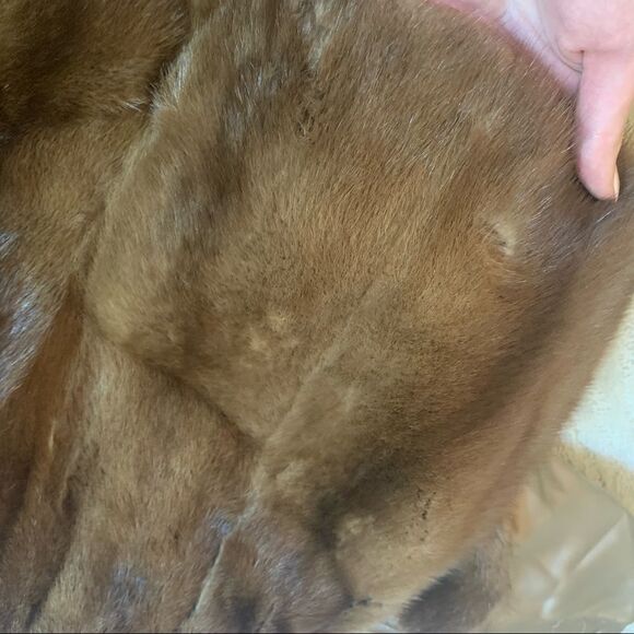 Lane Bryant Brown Mink Fur 36’x15’ - Picture 2 of 5